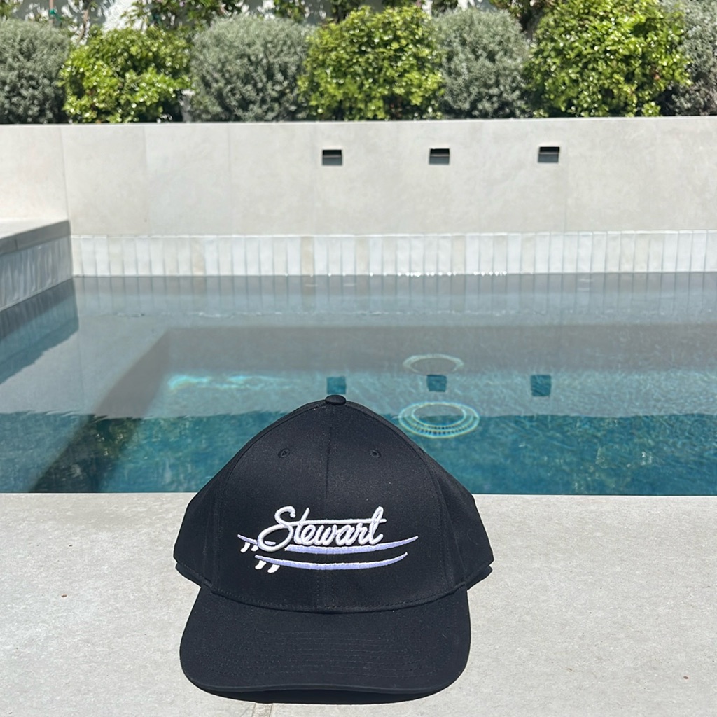 Brand New Stewart Black And White Hat